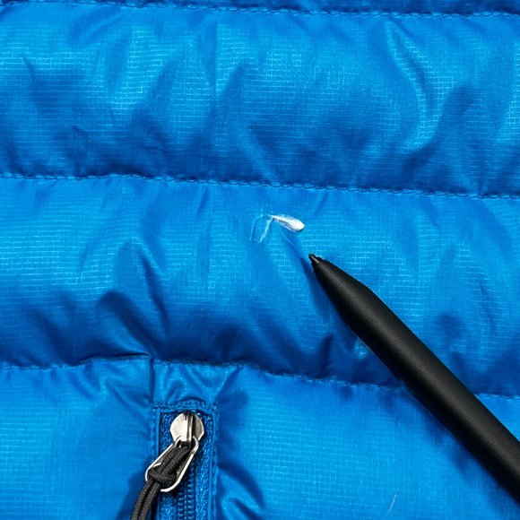 Patagonia Down Sweater Vest Mens Small Blue Full Zip Puffer 84261 - Picture 2 of 10